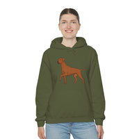 Rhodesian Ridgeback Unisex Heavy Blend™ Hooded Sweatshirt, S - 5XL, 12 Colors, Cotton/Polyester, FREE Shipping, Made in USA!!