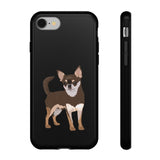 Chihuahua Cell Phone Tough Cases, iPhone, Samsung, 2 Layer Case, Impact Resistant, Made in the USA!!