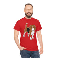 Beagle Unisex Heavy Cotton Tee, Made in the USA!!