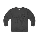 Labrador Retriever Sweatshirt, Unisex Heavyweight Fleece Crew