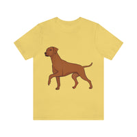 Rhodesian Ridgeback Unisex Jersey Short Sleeve Tee, S - 3XL, 16 Colors, Light Fabric Cotton, FREE Shipping, Made in USA!!