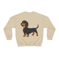 Dachshund Unisex Heavy Blend™ Crewneck Sweatshirt, S - 2XL, 14 Colors, Cotton/Polyester, Medium Fabric, FREE Shipping, Made in USA!!