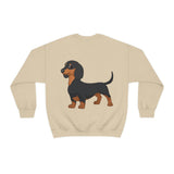 Dachshund Unisex Heavy Blend™ Crewneck Sweatshirt, S - 2XL, 14 Colors, Cotton/Polyester, Medium Fabric, FREE Shipping, Made in USA!!