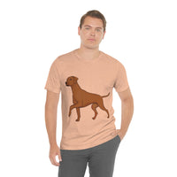 Rhodesian Ridgeback Unisex Jersey Short Sleeve Tee, S - 3XL, 16 Colors, Light Fabric Cotton, FREE Shipping, Made in USA!!