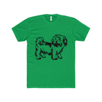 Shih Tzu Men's Cotton Crew Tee