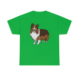 Shetland Sheepdog Unisex Heavy Cotton Tee