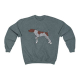 German Shorthaired Pointer Unisex Heavy Blend Crewneck Sweatshirt