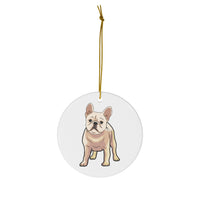 French Bulldog Ceramic Ornaments