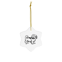 Shih Tzu Ceramic Ornaments