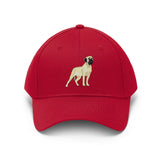 Mastiff Unisex Twill Hat, 100% Cotton Twill, 6 Panel Structure, Velcro Closure, Made in the USA!!