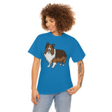 Shetland Sheepdog Unisex Heavy Cotton Tee