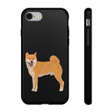 Shiba Inu Tough Cell Phone Cases, 33 Cases, Impact Resistant, 2 Layer Case, FREE Shipping, Made in USA!!