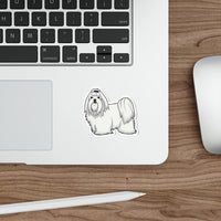 Shih Tzu Die-Cut Stickers, Water Resistant Vinyl, 5 Sizes, Matte Finish, Indoor/Outdoor, FREE Shipping, Made in USA!!
