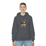 Chihuahua Unisex Heavy Blend Hooded Sweatshirt, Cotton/Polyester, S- 5XL, 13 Colors, Free Shipping, Made In Usa!!