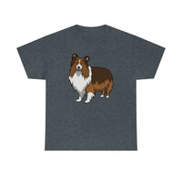 Shetland Sheepdog Unisex Heavy Cotton Tee