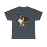 Shetland Sheepdog Unisex Heavy Cotton Tee