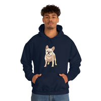 French Bulldog Unisex Heavy Blend Hooded Sweatshirt, S - 5XL, 12 Colors, FREE Shipping, Made in USA!!