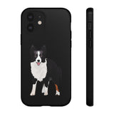 Border Collie Tough Cell Phone Cases, iPhone, Double Layer Case, Impact Resistant, Photo Print Quality, FREE Shipping, Made in the USA!!