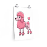 Poodle Premium Matte vertical posters