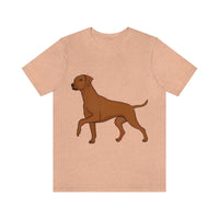 Rhodesian Ridgeback Unisex Jersey Short Sleeve Tee, S - 3XL, 16 Colors, Light Fabric Cotton, FREE Shipping, Made in USA!!