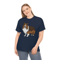 Shetland Sheepdog Unisex Heavy Cotton Tee