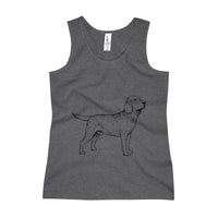 Labrador Retriever Tank Top, Girls Tank Top