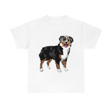 Australian Shepherd Unisex Heavy Cotton Tee, S-5XL, 12 Colors, 100% Cotton, Light Fabric, FREE Shipping, Made in USA!!