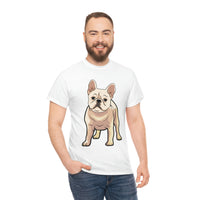 French Bulldog Unisex Heavy Cotton Tee, S - 5XL, 12 Colors, Light Fabric, FREE Shipping, Made in USA!!