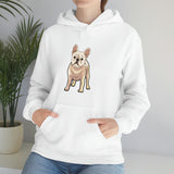 French Bulldog Unisex Heavy Blend Hooded Sweatshirt, S - 5XL, 12 Colors, FREE Shipping, Made in USA!!