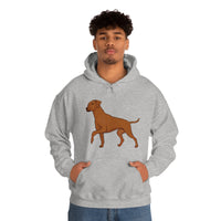 Rhodesian Ridgeback Unisex Heavy Blend™ Hooded Sweatshirt, S - 5XL, 12 Colors, Cotton/Polyester, FREE Shipping, Made in USA!!