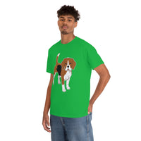 Beagle Unisex Heavy Cotton Tee, Made in the USA!!