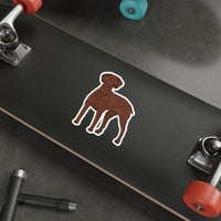 Vizsla Die-Cut Stickers, Indoor and Outdoor Use, Waterproof, Matte Finish, FREE Shipping, Made in the USA!!