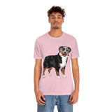 Australian Shepherd Unisex Jersey Short Sleeve Tee, XS-3XL, 14 Colors, Soft Cotton, Light Fabric, FREE Shipping, Made in USA!!