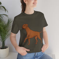 Rhodesian Ridgeback Unisex Jersey Short Sleeve Tee, S - 3XL, 16 Colors, Light Fabric Cotton, FREE Shipping, Made in USA!!