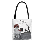 German Shorthaired Pointer AOP Tote Bag