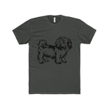 Shih Tzu Men's Cotton Crew Tee