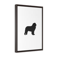 Newfoundland Vertical Framed Premium Gallery Wrap Canvas