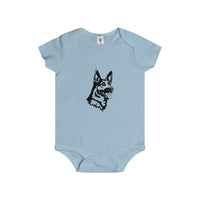 German Shepherd Infant Rip Snap Tee