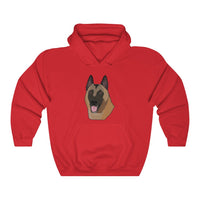 Belgian Malinois Unisex Heavy Blend™ Hooded Sweatshirt