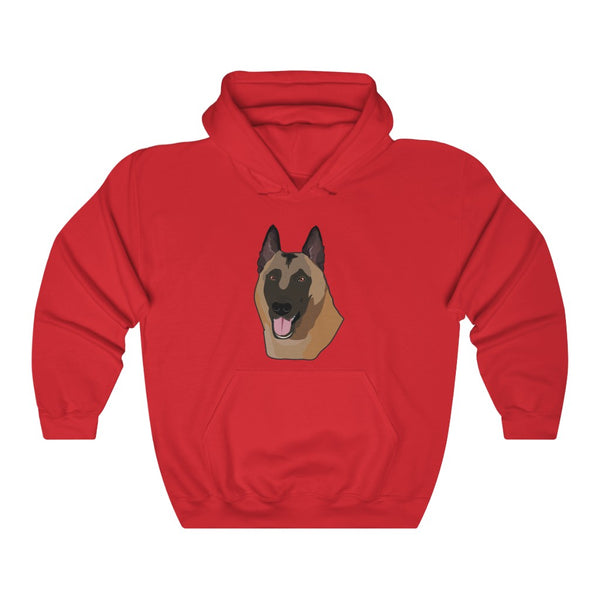 Belgian Malinois Unisex Heavy Blend™ Hooded Sweatshirt