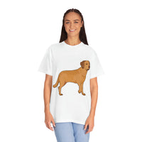 Chesapeake Bay Retriever Unisex Garment-Dyed T-shirt, S - 3XL, Cotton, Relaxed Fit, 16 Colors, FREE Shipping, Made in USA!!