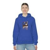 Chihuahua Unisex Heavy Blend Hooded Sweatshirt, Cotton/Polyester, S- 5XL, 13 Colors, Free Shipping, Made In Usa!!