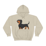Dachshund Unisex Heavy Blend™ Hooded Sweatshirt, S - 5XL, 13 Colors, Cotton/Polyester, FREE Shipping, Made in USA!!