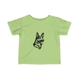 German Shepherd Infant Fine Jersey Tee