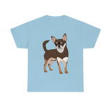 Chihuahua Unisex Heavy Cotton Tee, S - 5XL, 12 Colors, 100% Cotton, Made in the Usa, Free Shipping!!