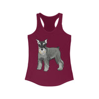 Miniature Schnauzer Women's Ideal Racerback Tank