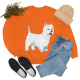 West Highland White Terrier Unisex Heavy Blend™ Crewneck Sweatshirt, S - 5XL, Cotton/Polyester, FREE Shipping, Made in USA!!