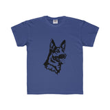 German Shepherd Kids Regular Fit Tee