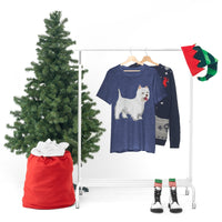 West Highland White Terrier Unisex Jersey Short Sleeve Tee, S - 3XL, Cotton, Light Fabric, FREE Shipping, Made in USA!!