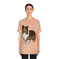 Shetland Sheepdog Unisex Jersey Short Sleeve Tee